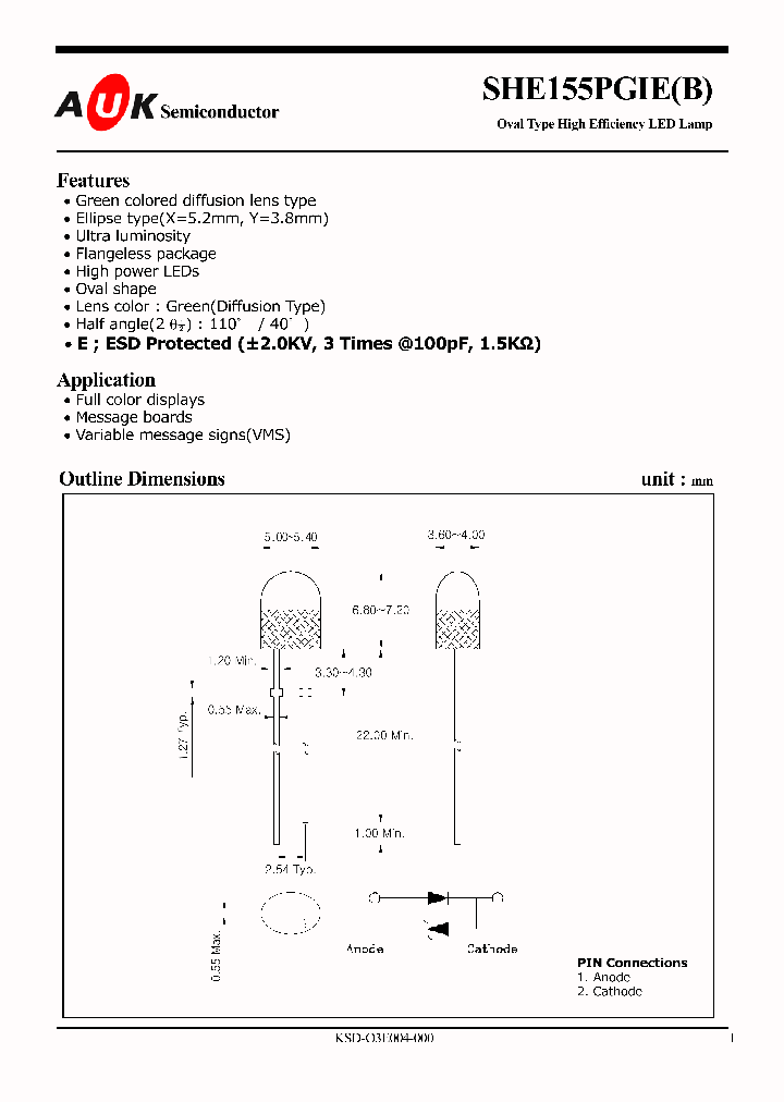 SHE155PGIE_1176510.PDF Datasheet
