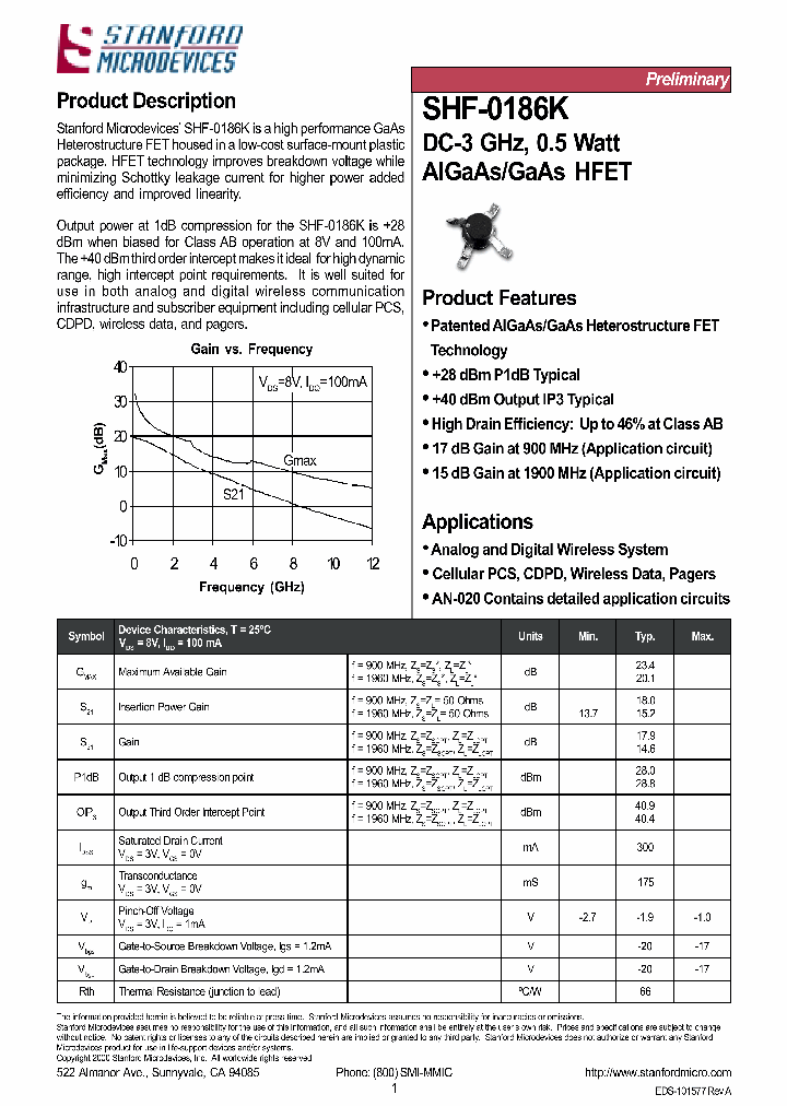 SHF-0186K_1308554.PDF Datasheet