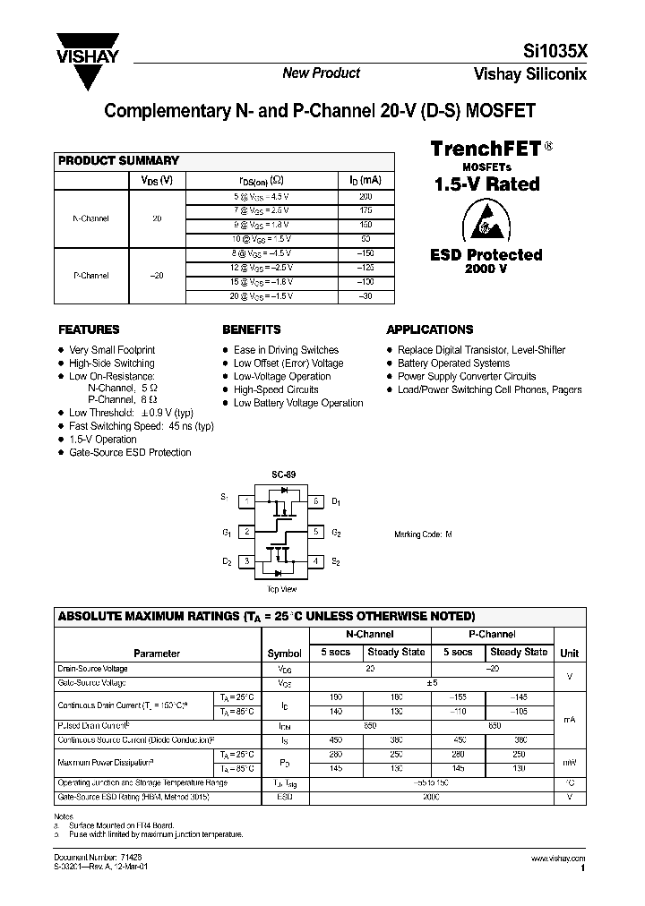 SI1035X_1308591.PDF Datasheet