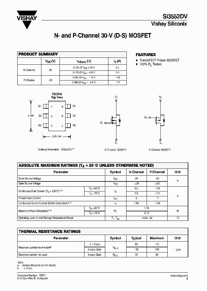 SI3552DV-T1_1181214.PDF Datasheet
