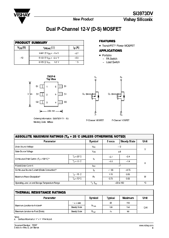 SI3973DV-T1-E3_1308755.PDF Datasheet