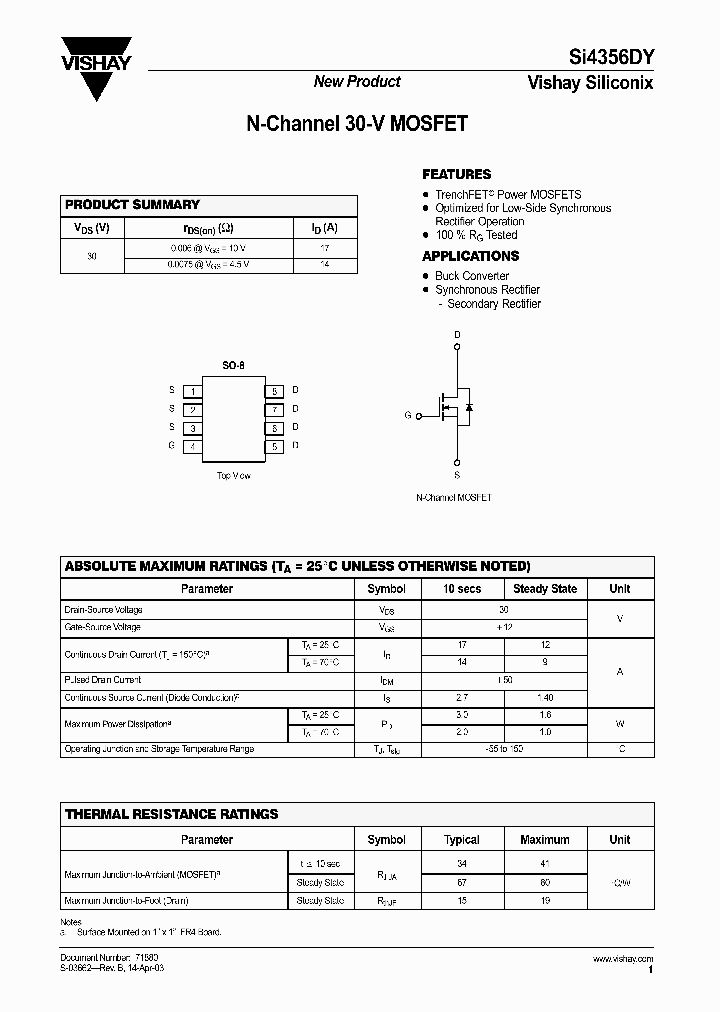 SI4356DY_1043615.PDF Datasheet