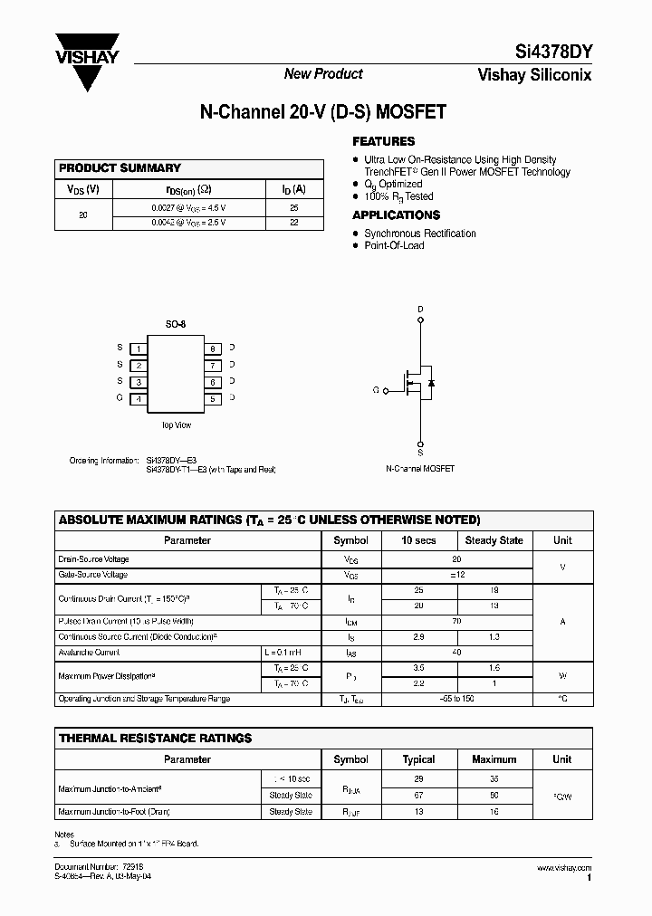 SI4378DY-T1-E3_1308770.PDF Datasheet