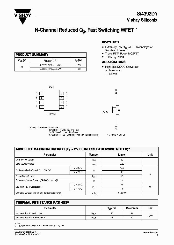 SI4392DY-T1-E3_1308772.PDF Datasheet