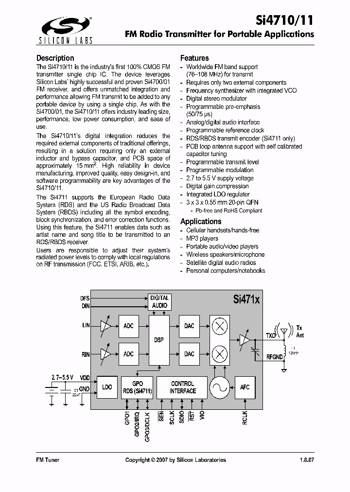 SI4711_1154801.PDF Datasheet