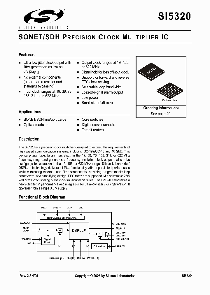 SI5320-X-BC_1308958.PDF Datasheet
