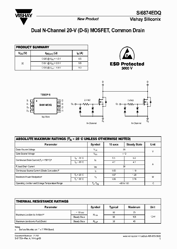 SI6874EDQ_1309096.PDF Datasheet