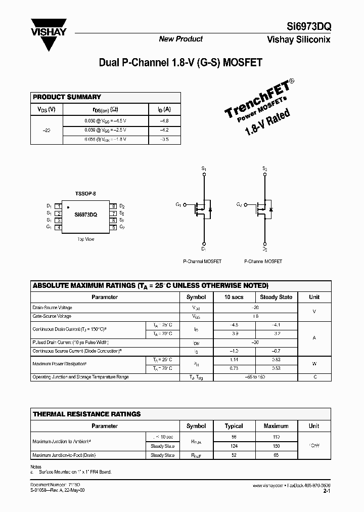 SI6973DQ_1309114.PDF Datasheet