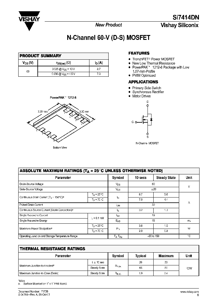 SI7414DN_1309152.PDF Datasheet