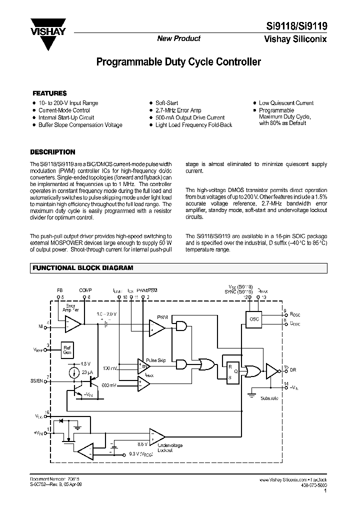 SI9118DY_849267.PDF Datasheet
