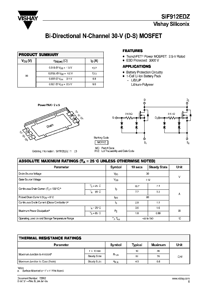 SIF912EDZ-T1-E3_1309414.PDF Datasheet