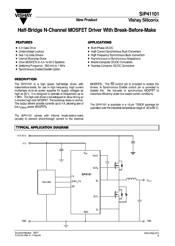 SIP41101_1110012.PDF Datasheet