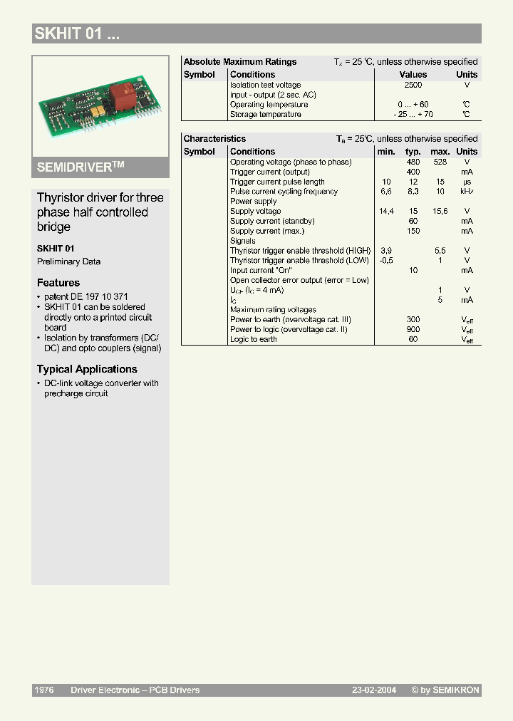SKHIT01_1309809.PDF Datasheet