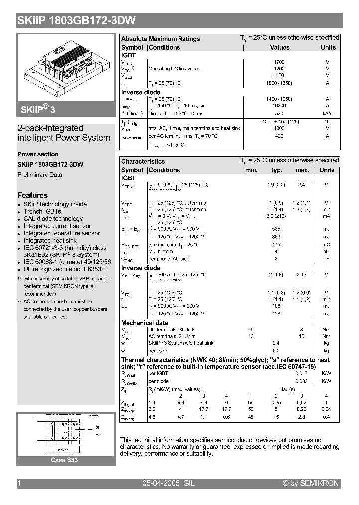 SKIIP1803GB172-3DW_1309810.PDF Datasheet