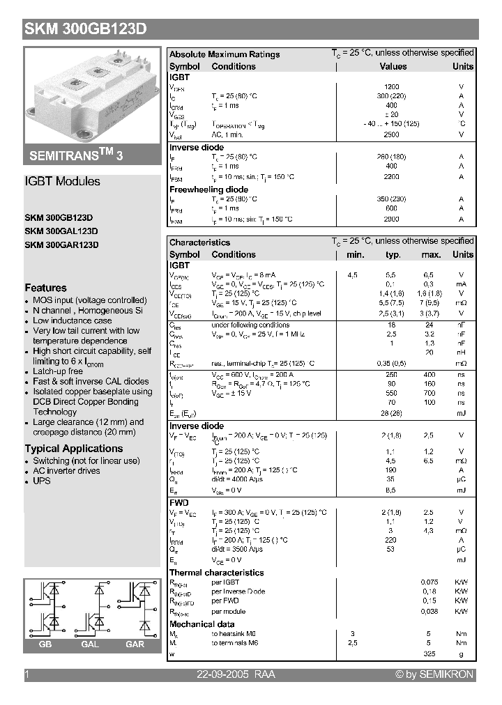 SKM300GB123D_1309861.PDF Datasheet