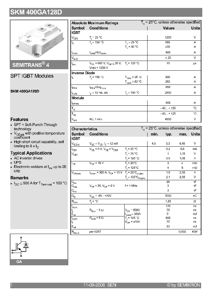 SKM400GA128D_1309863.PDF Datasheet