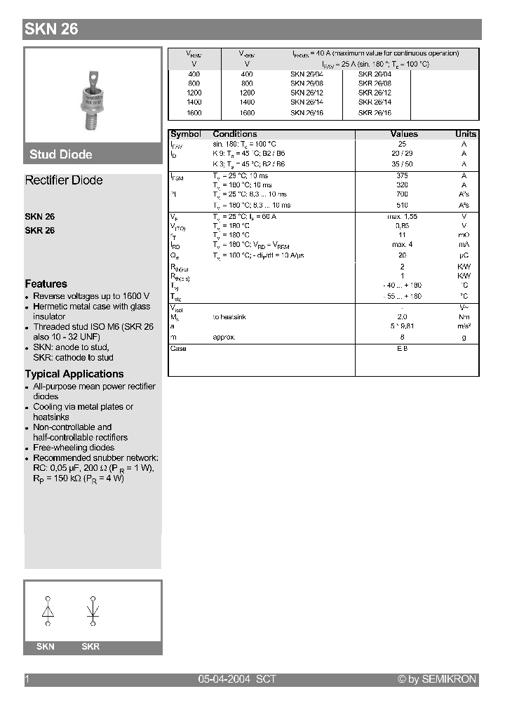 SKR26_1309907.PDF Datasheet