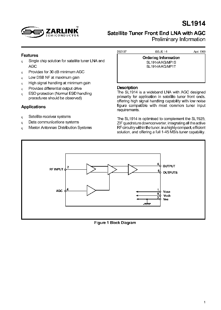SL1914AKG_1028939.PDF Datasheet