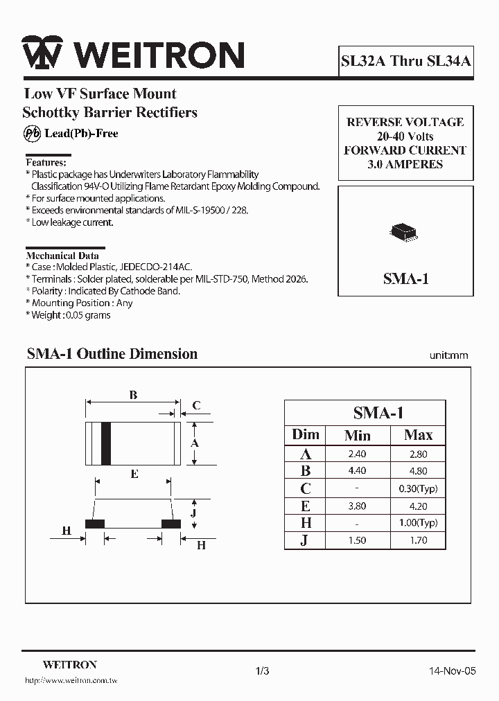 SL34A_1310013.PDF Datasheet