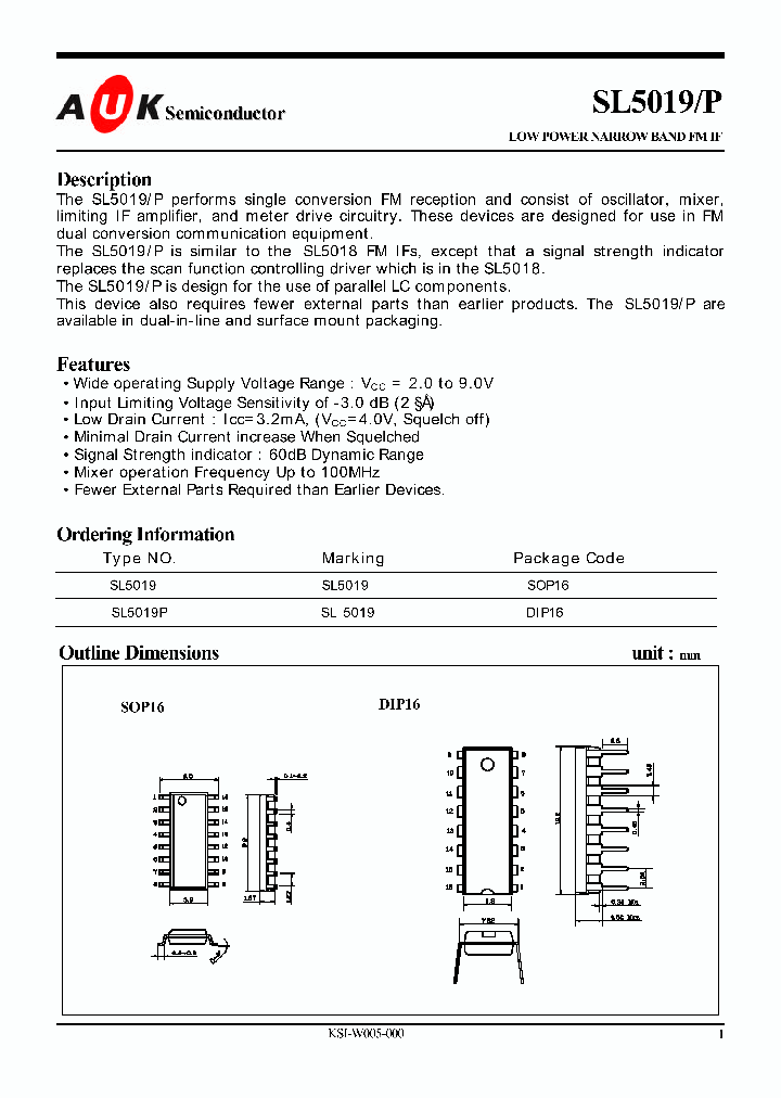 SL5019P_1310071.PDF Datasheet