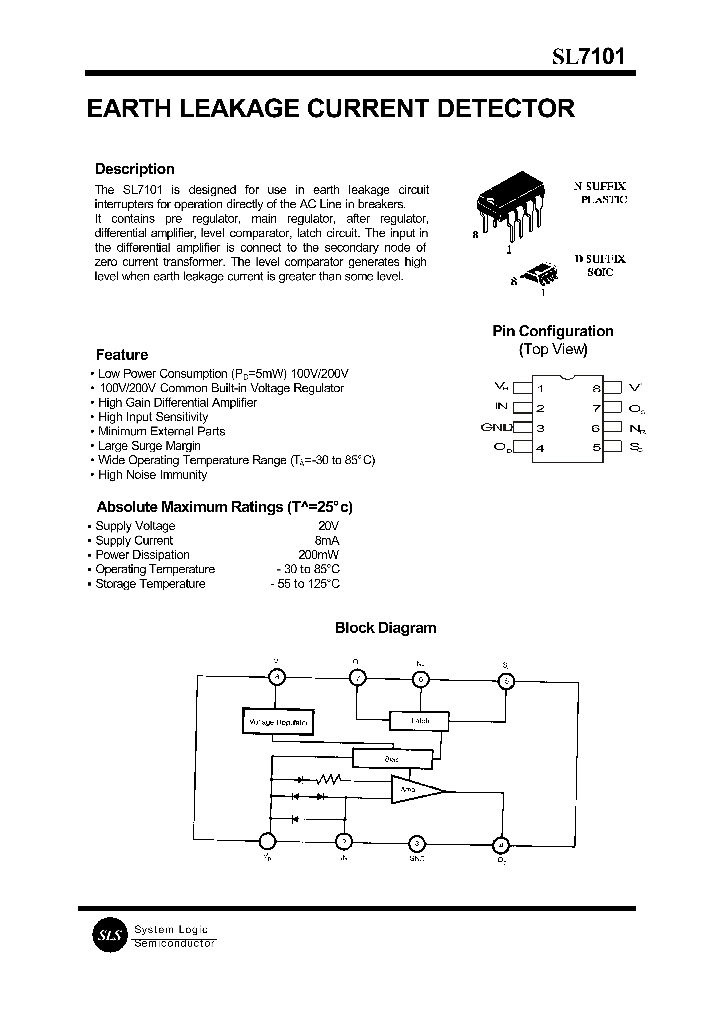 SL7101N_1310106.PDF Datasheet