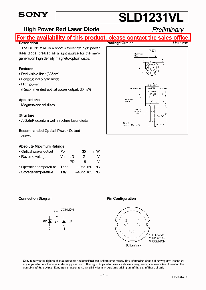 SLD1231VL_1310335.PDF Datasheet