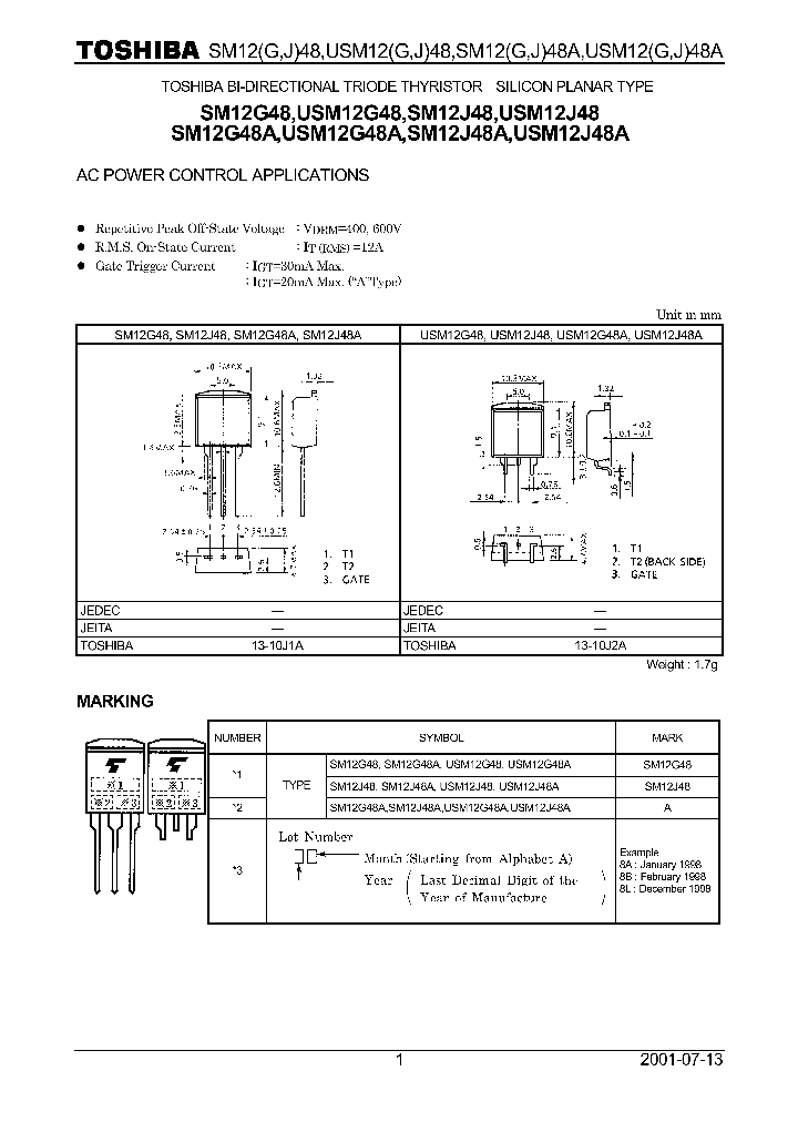 USM12G48_1072672.PDF Datasheet