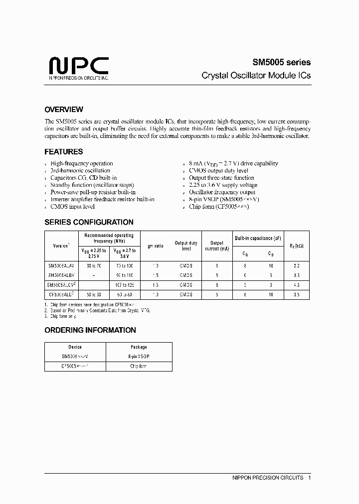 SM5005ALCV_1310642.PDF Datasheet