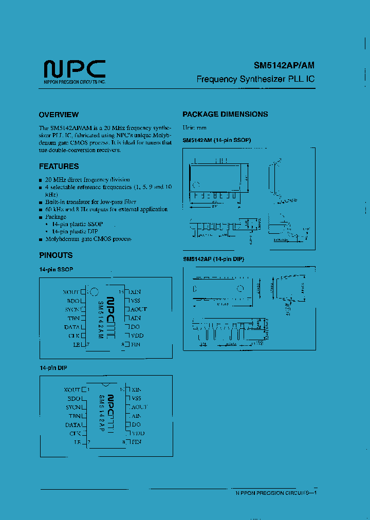 SM5142AP_1310662.PDF Datasheet