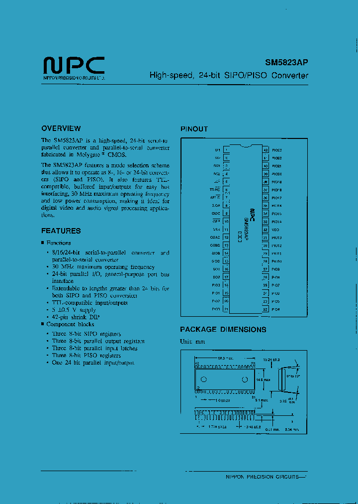 SM5823AP_1310719.PDF Datasheet