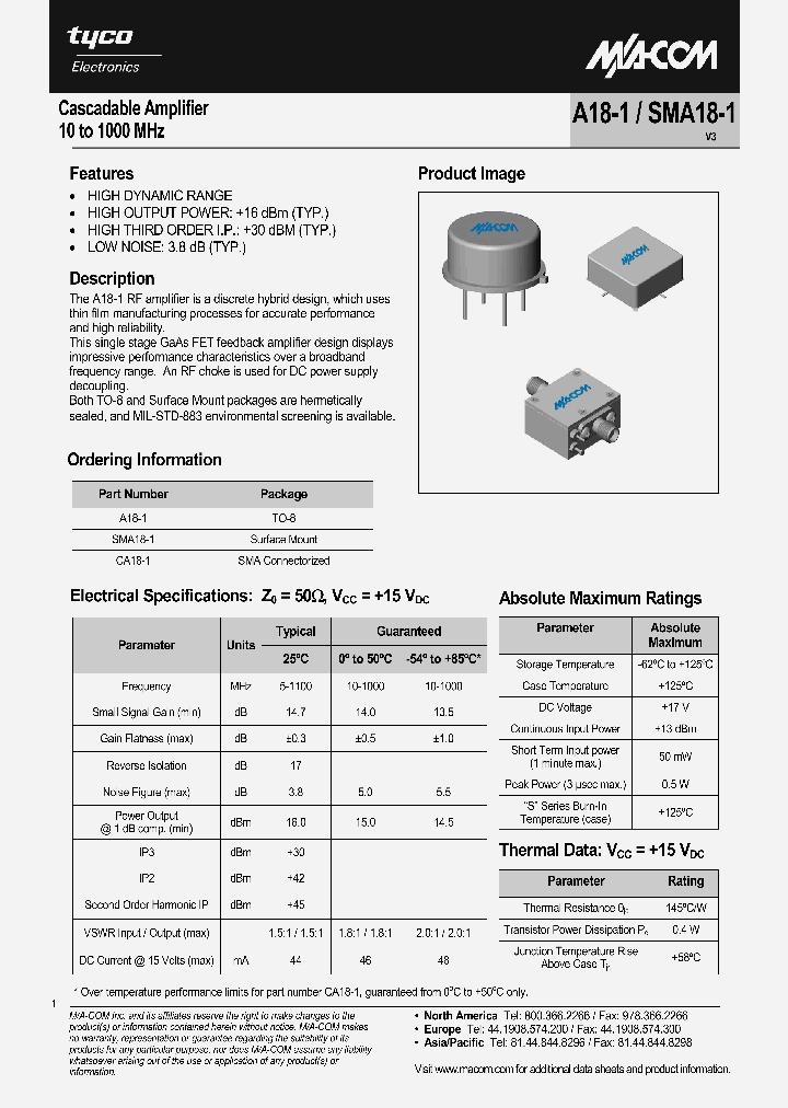 SMA18-1_1310910.PDF Datasheet