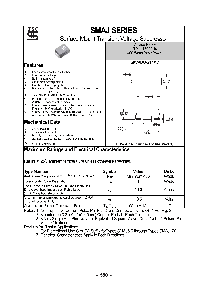 SMAJ16_1153142.PDF Datasheet