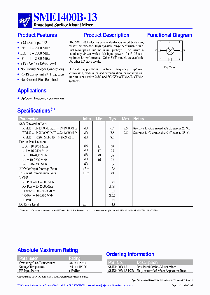 SME1400B-1307_909582.PDF Datasheet