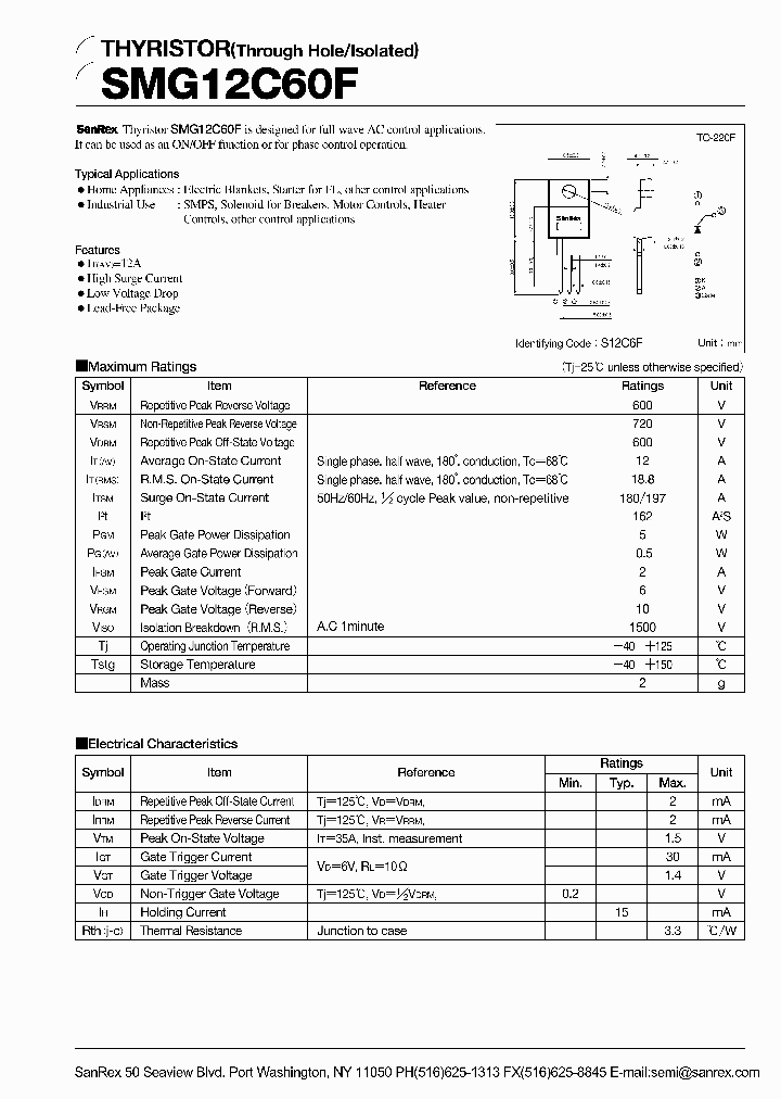 SMG12C60F_1156060.PDF Datasheet