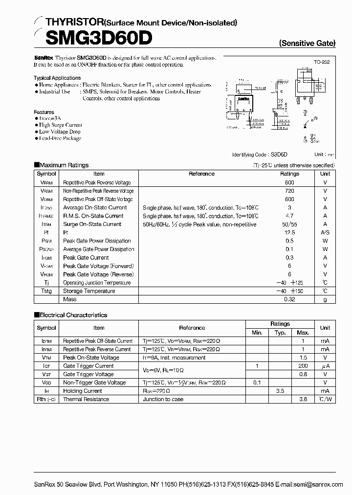 SMG3D60D_1311337.PDF Datasheet