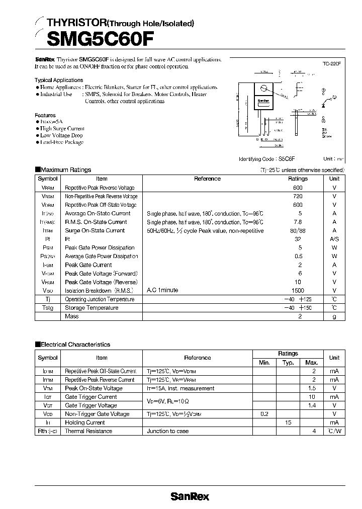 SMG5C60F_1311341.PDF Datasheet