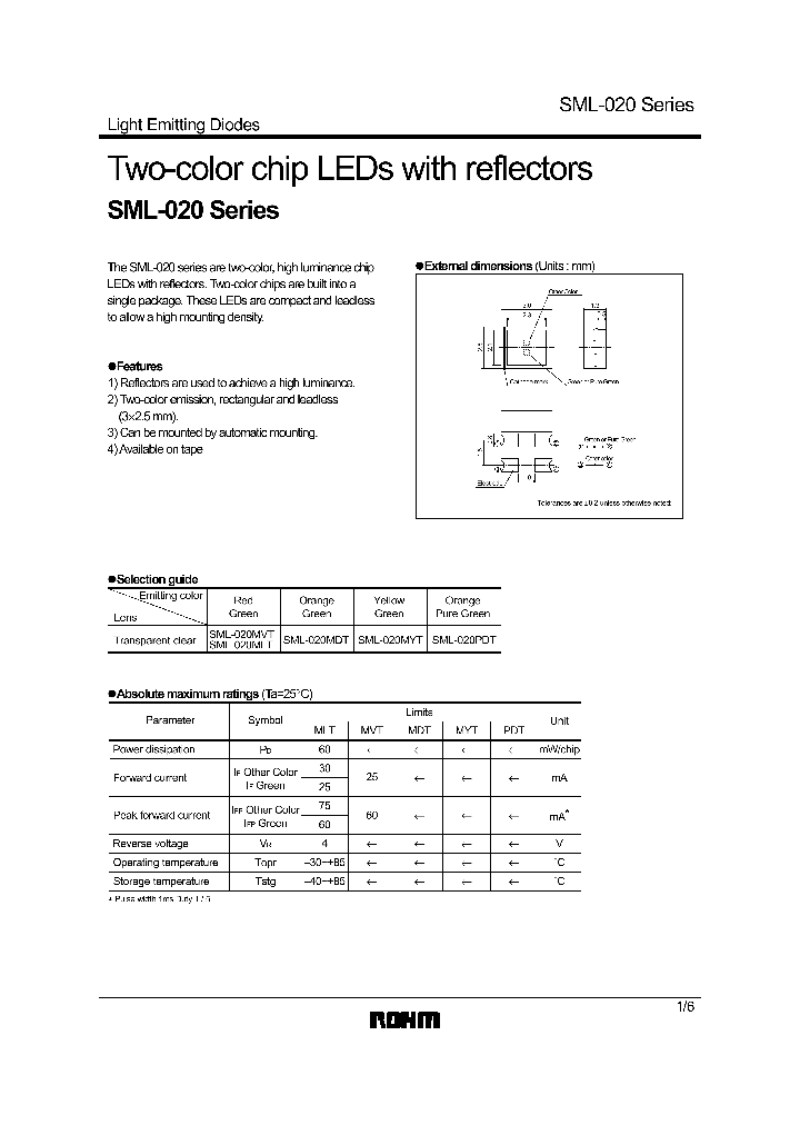 SML-020PDT_1143693.PDF Datasheet