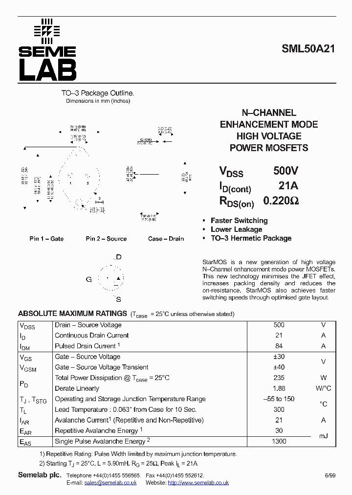 SML50A21_1170511.PDF Datasheet