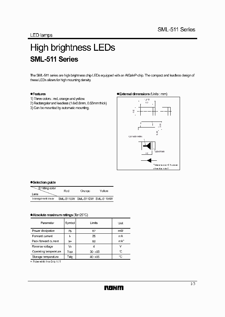 SML-511_1311465.PDF Datasheet