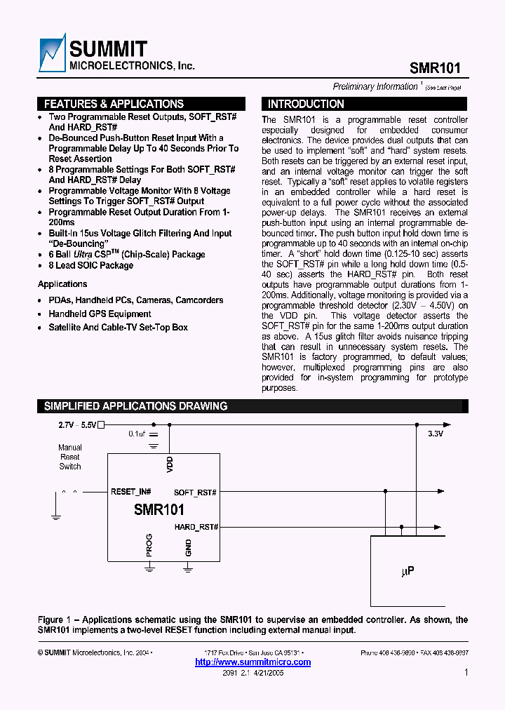 SMR101S_1311566.PDF Datasheet