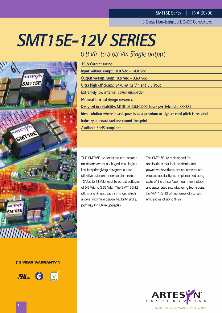 SMT15E-12V_1089669.PDF Datasheet