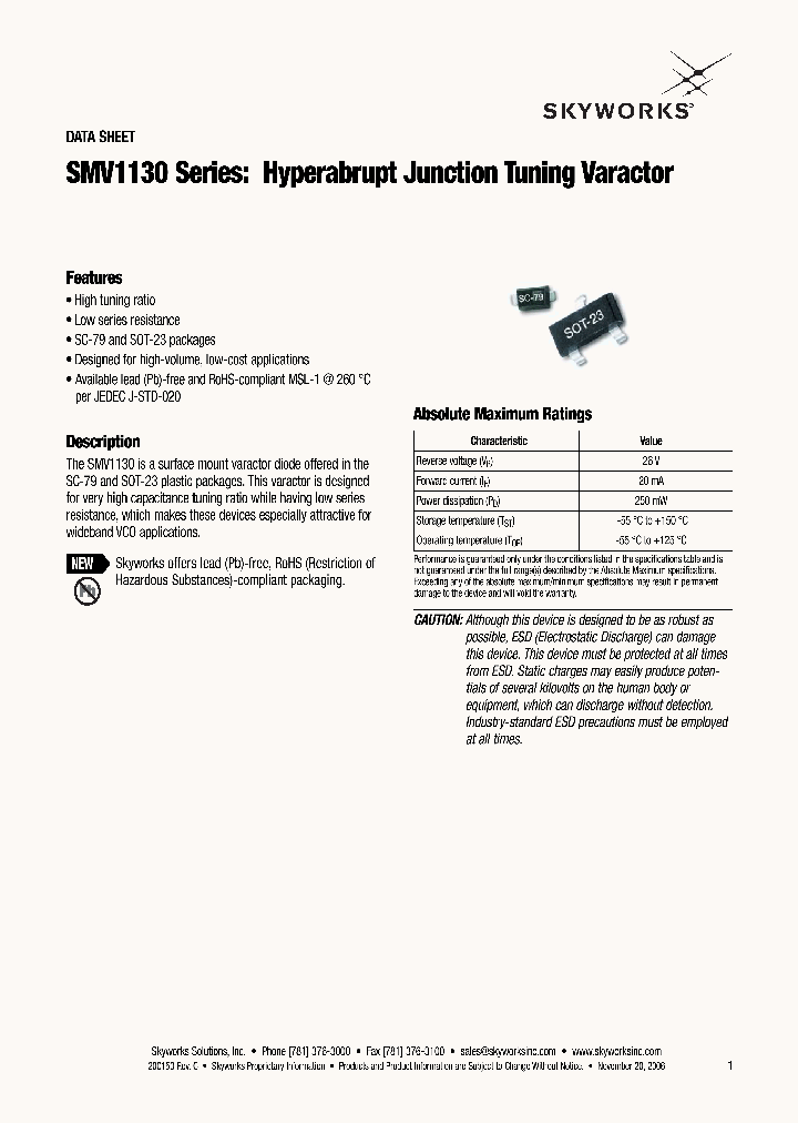 SMV1130_1113716.PDF Datasheet