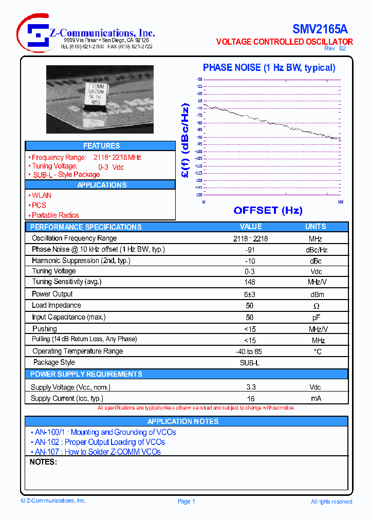 SMV2165A_1311702.PDF Datasheet