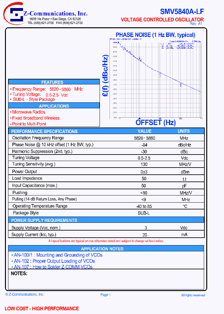 SMV5840A-LF_1311753.PDF Datasheet