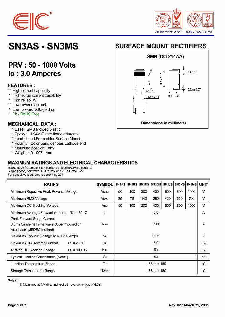 SN3MS_1311799.PDF Datasheet