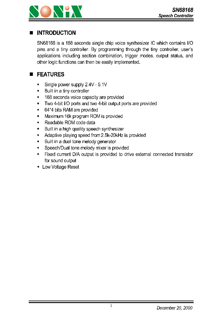 SN68168_1312033.PDF Datasheet
