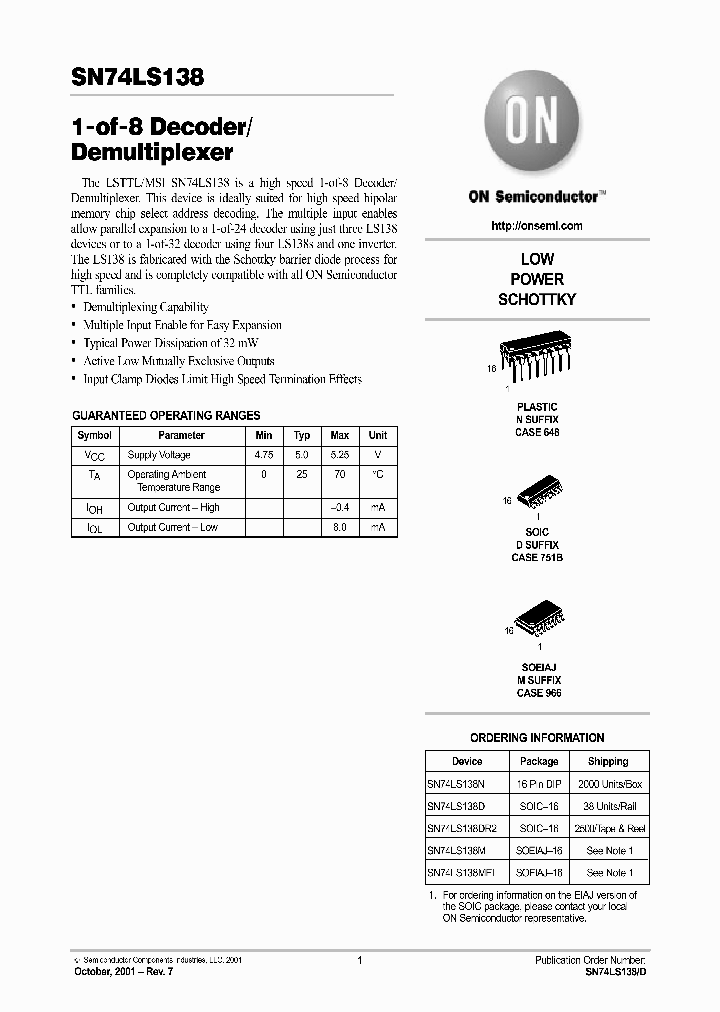 SN74LS138M_1055990.PDF Datasheet