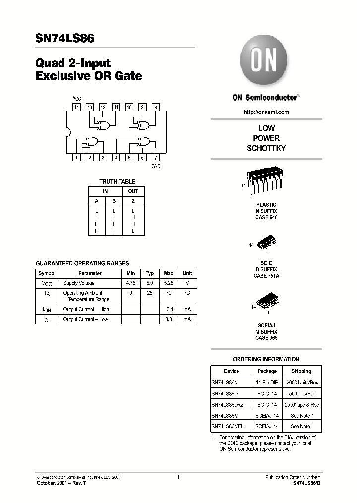 SN74LS8601_1313366.PDF Datasheet