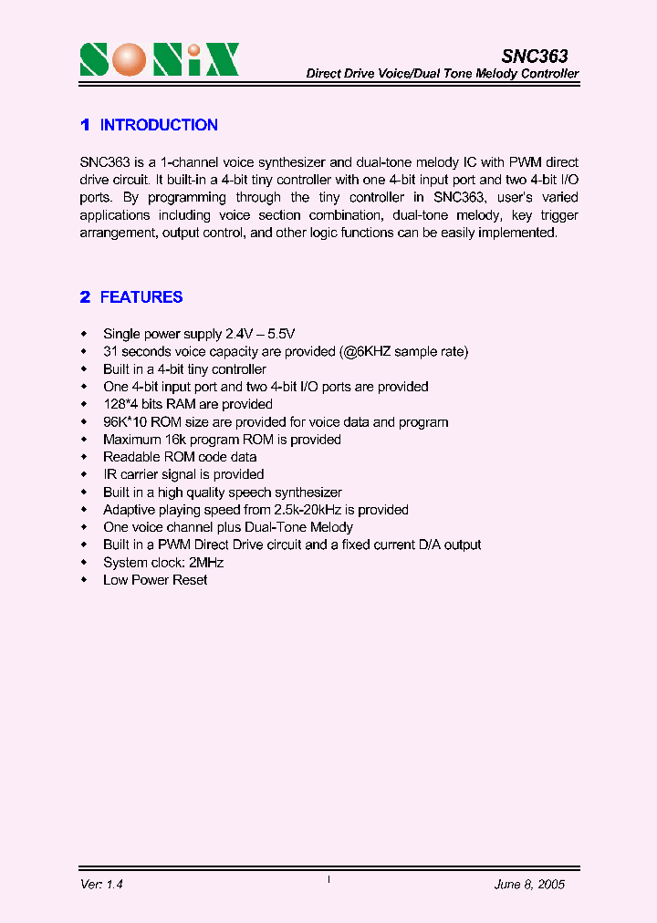 SNC36305_1314052.PDF Datasheet