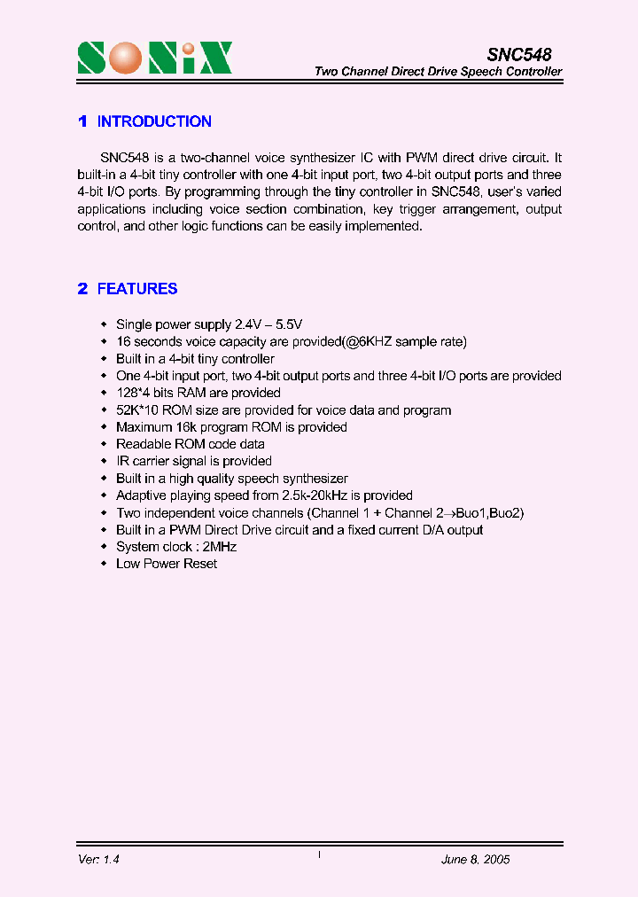 SNC54805_1314074.PDF Datasheet